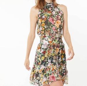 Generation Love Iris‎ Smocked Halter Dress Floral M